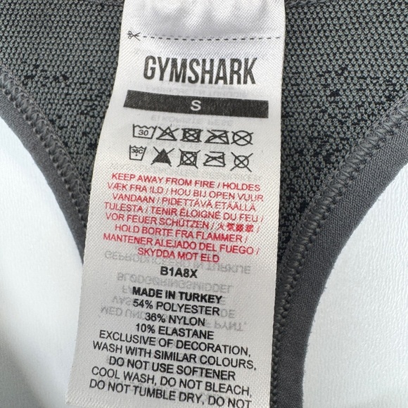 💎 Gymshark Ombre Seamless Sport Bra Black - Picture 6 of 7